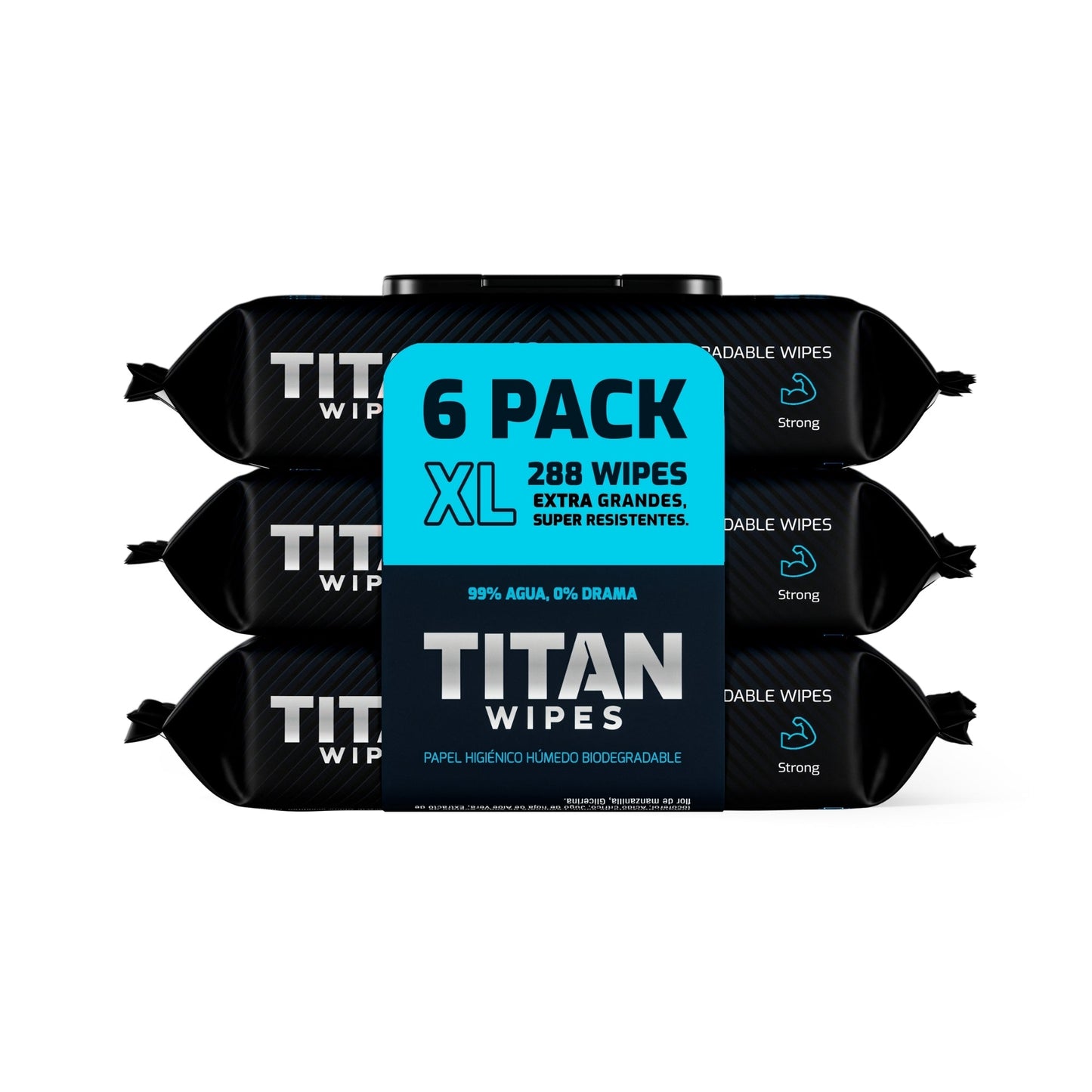 Titan Wipes – Pack Legendario 6 uds - Titan Wipes