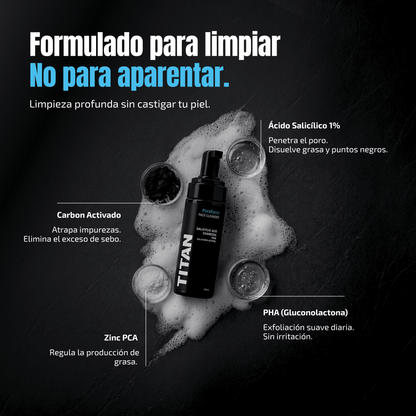 Titan Linea Skincare para Hombres - Titan Wipes