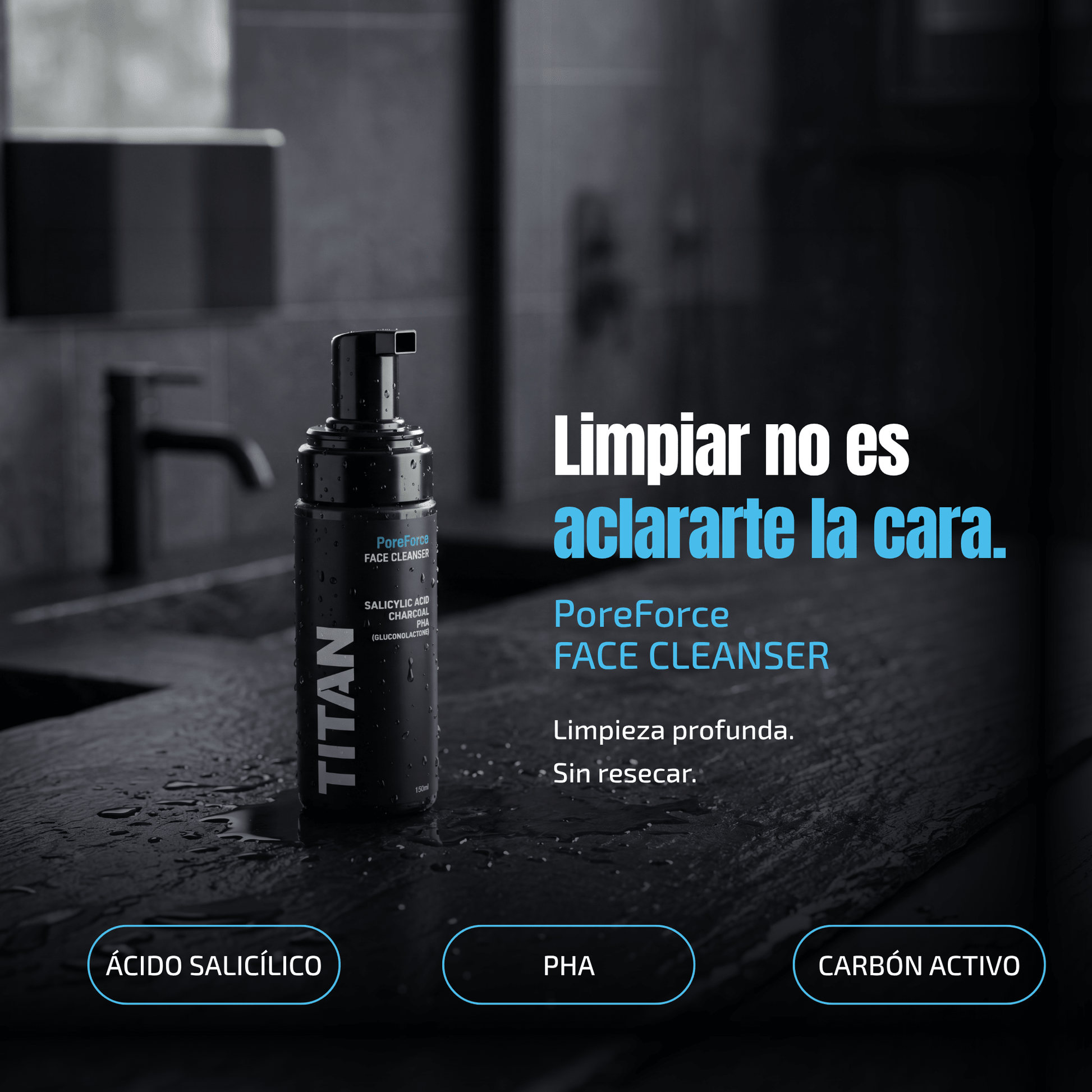 Titan Linea Skincare para Hombres - Titan Wipes