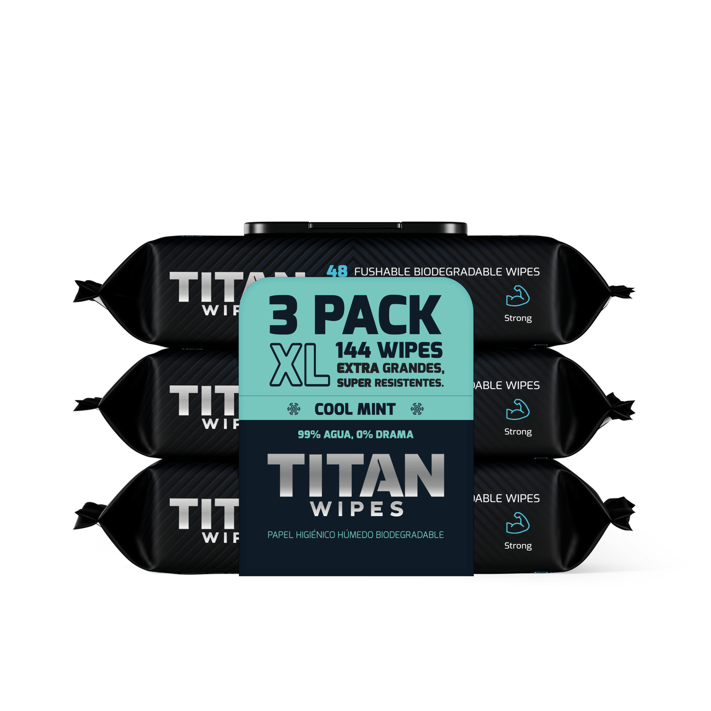 Titan Wipes – Pack Ahorro 3 uds. - Titan Wipes